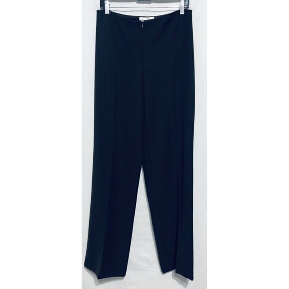 Joseph Ribkoff Womens Size 10 Brown Zip Front Trousers Career Pants 72557C - Picture 1 of 4